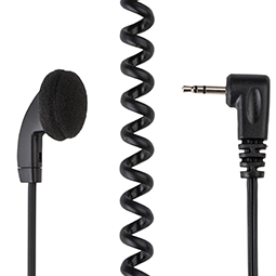 Receive-Only Earpiece w/ covered earbud