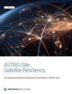 Cover image of ASTRO site satellite resiliency paper