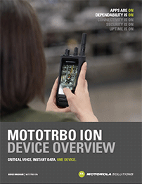 MOTOTRBO Ionデバイスカタログ