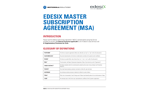 Master Subscription Agreement (MSA)