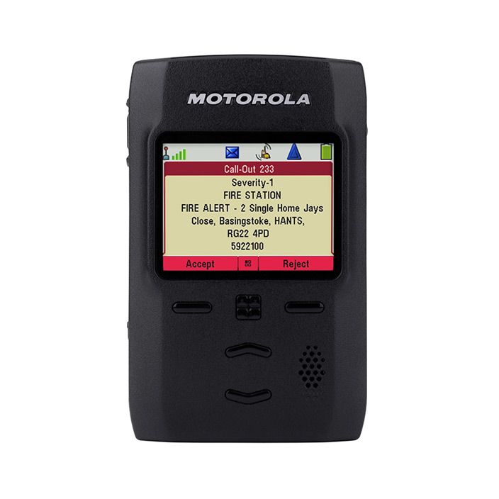 Neuer TETRA-Digitalfunk-Pager ADVISOR™ TPG2200 von Motorola Solutions - Quelle: Motorola Solutions