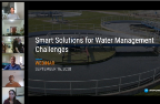 Image of the smart solutions for water management webinar
