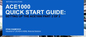 ACE1000 Quick Start Guide: Setting Up the Basics Part 2 of 2 