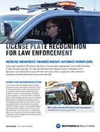 LPR for Law Enforcement Solution Brief