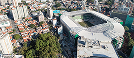 Brazilian Army uses LTE and radio communications to keep fans safe. 