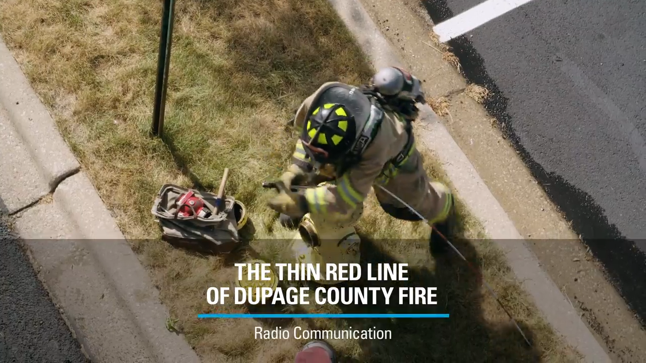 The Thin Red Line of DuPage County Fire