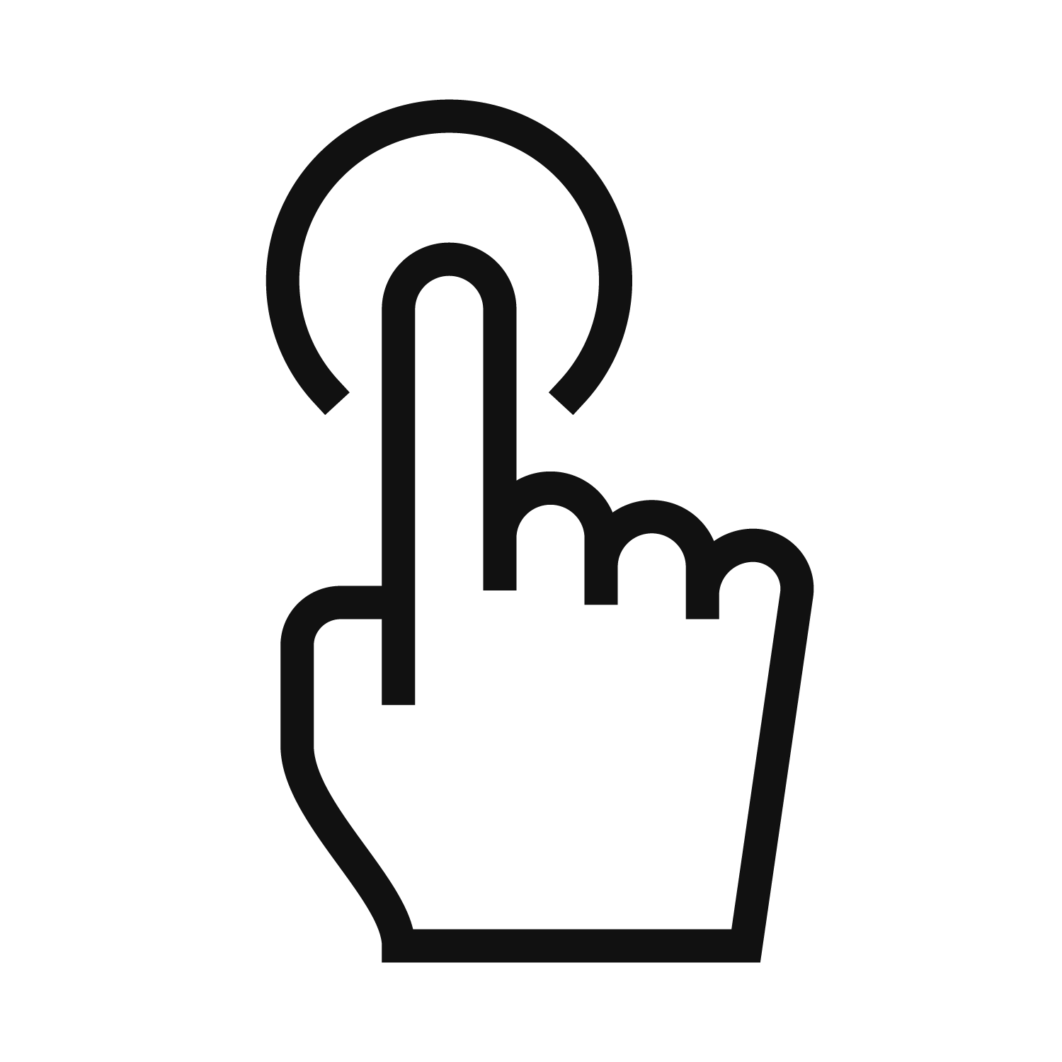 One-tap interactive response buttons