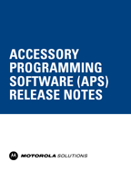 APS Release Notes
