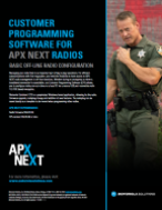APX NEXT offline programming factsheet