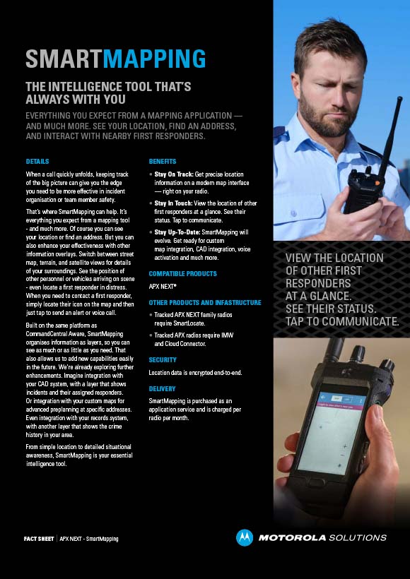 SmartMapping fact sheet