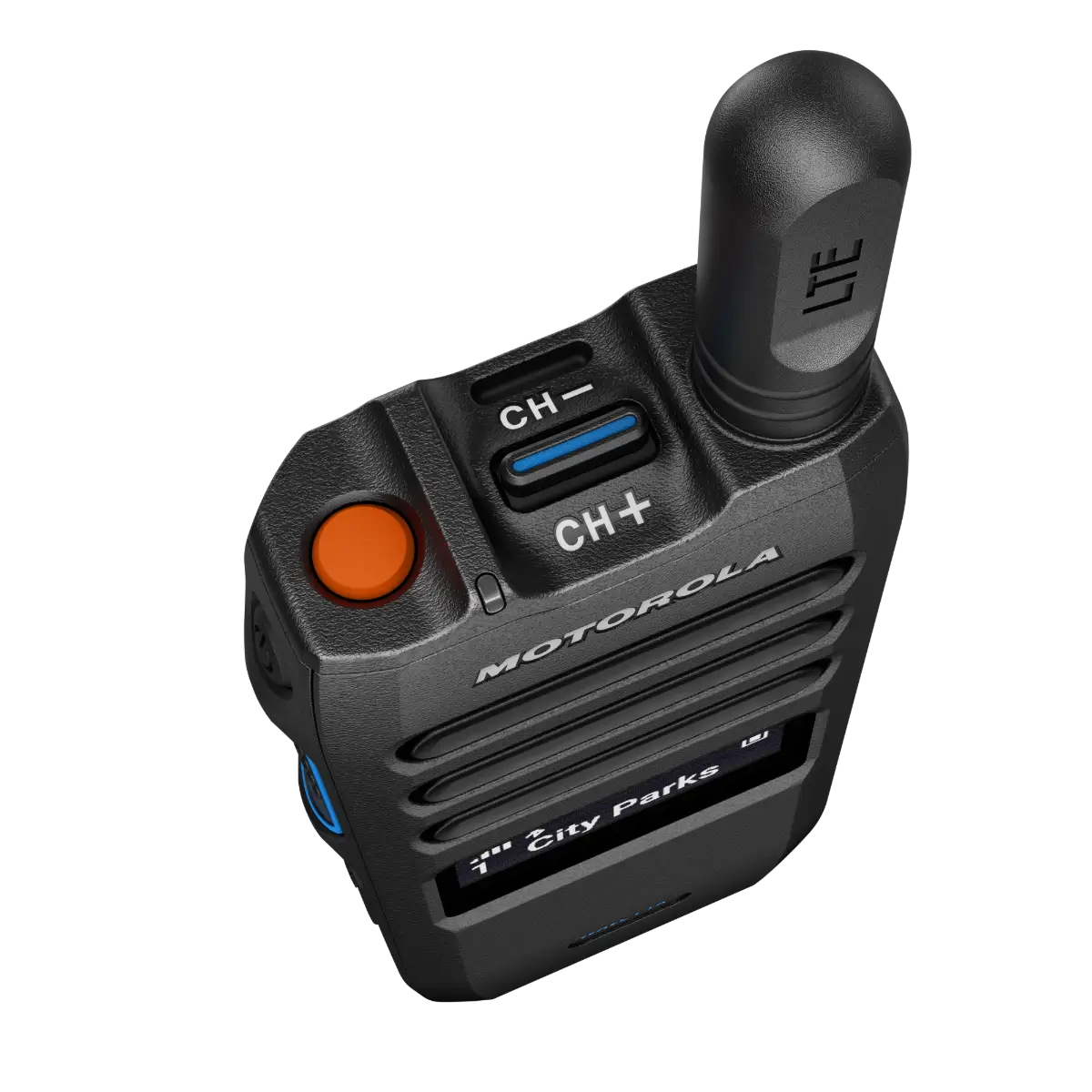 tlk 110 broadband radio top emergency button