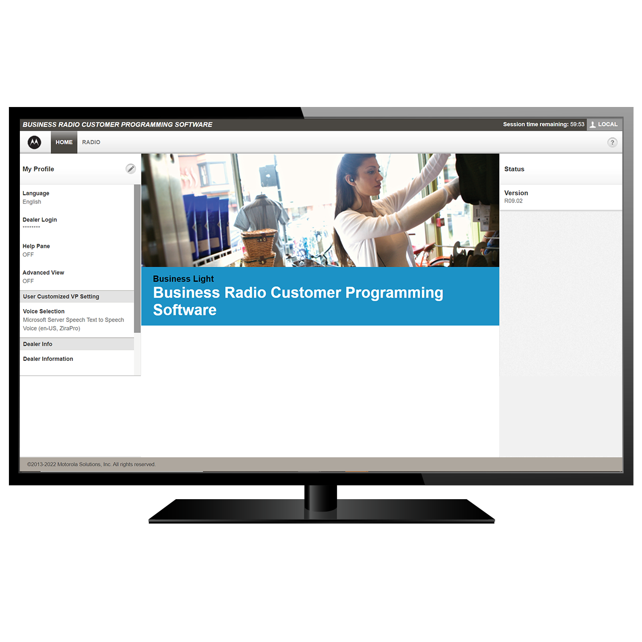 Gato de salto Máxima agudo Business Radio Customer Programming Software - Motorola Solutions