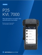 Cover image of the data sheet for KVL 7000