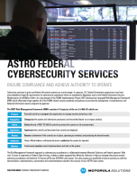Federal Cyber Services for ASTRO Systems