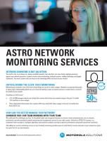 ASTRO Network Monitoring Services