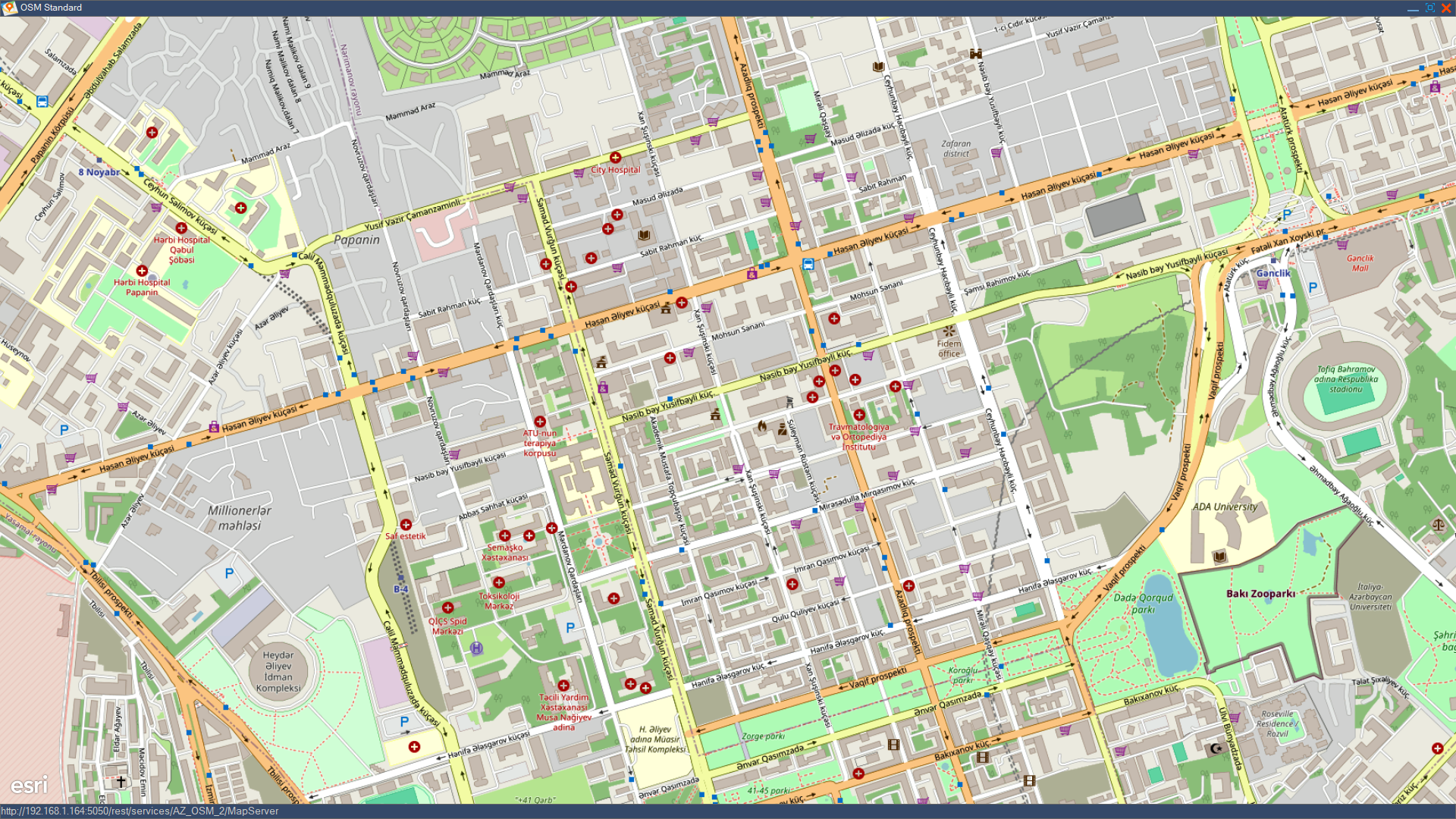 Provides secure mapping without internet access.