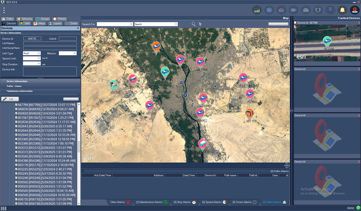 Integrated Safety and Security Command Center.