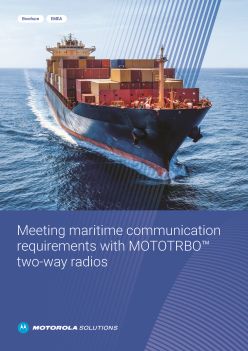 MOTOTRBO SOLAS Solution Brief