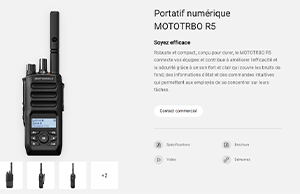 MOTOTRBO R5 Product Detail Page Thumbnail