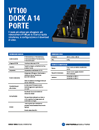  Dock A 14 Porte VT100 Specifiche Tecniche (ITA)