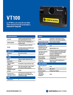  VT100 Especificaciones (ESP)