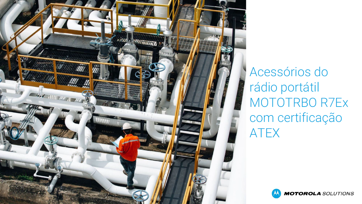 Folheto de Acessórios MOTOTRBO R7Ex