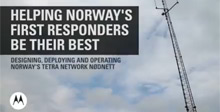Nodnett — norweska ogólnokrajowa sieć bezpieczeństwa publicznego TETRA: zbudowana, uruchomiona i obsługiwana przez firmę Motorola Solutions (J. Angielski)