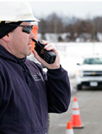 MOTOTRBO Connect Plus in man’s hand