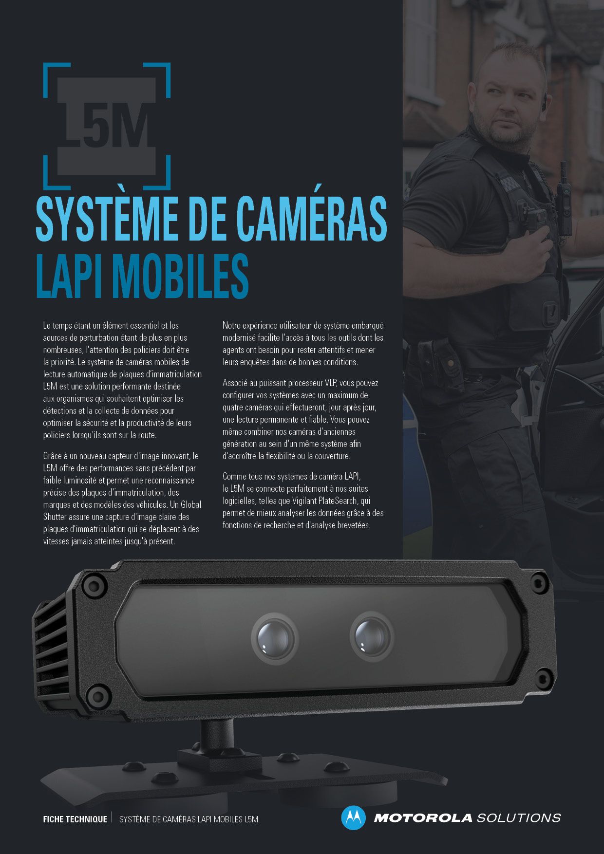 l5m camera system data sheet