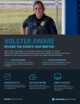 VB400 Holster Aware Integration Fact Sheet