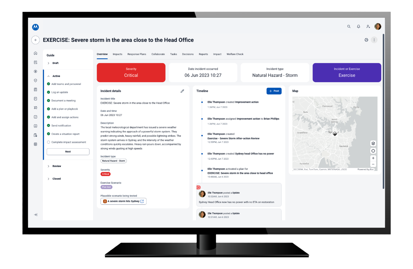 Exercise & scenario testing