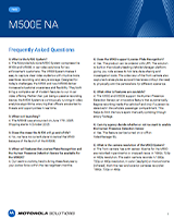 M500 & M500E System FAQs