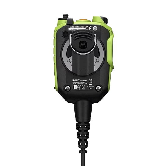 NS750 IMPRES Remote Speaker Microphone - Back