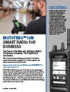 MOTOTRBO Ion Smart Radio For Business 