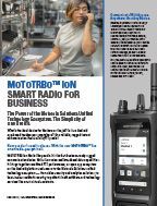 MOTOTRBO Ion Ecosystem Brochure Manufacturing