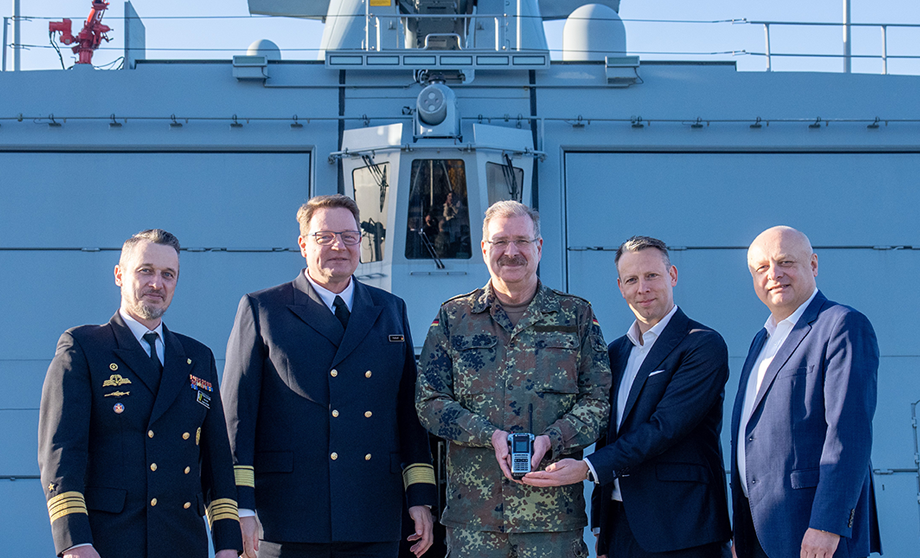 Motorola Solutions ha dotato di comunicazioni radio digitali la fregata Sachsen della Marina tedesca