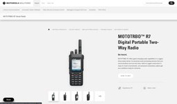 MOTOTRBO R7 Product Detail Page Thumbnail