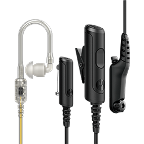 1-Wire Single Earbud with Removable Earhook