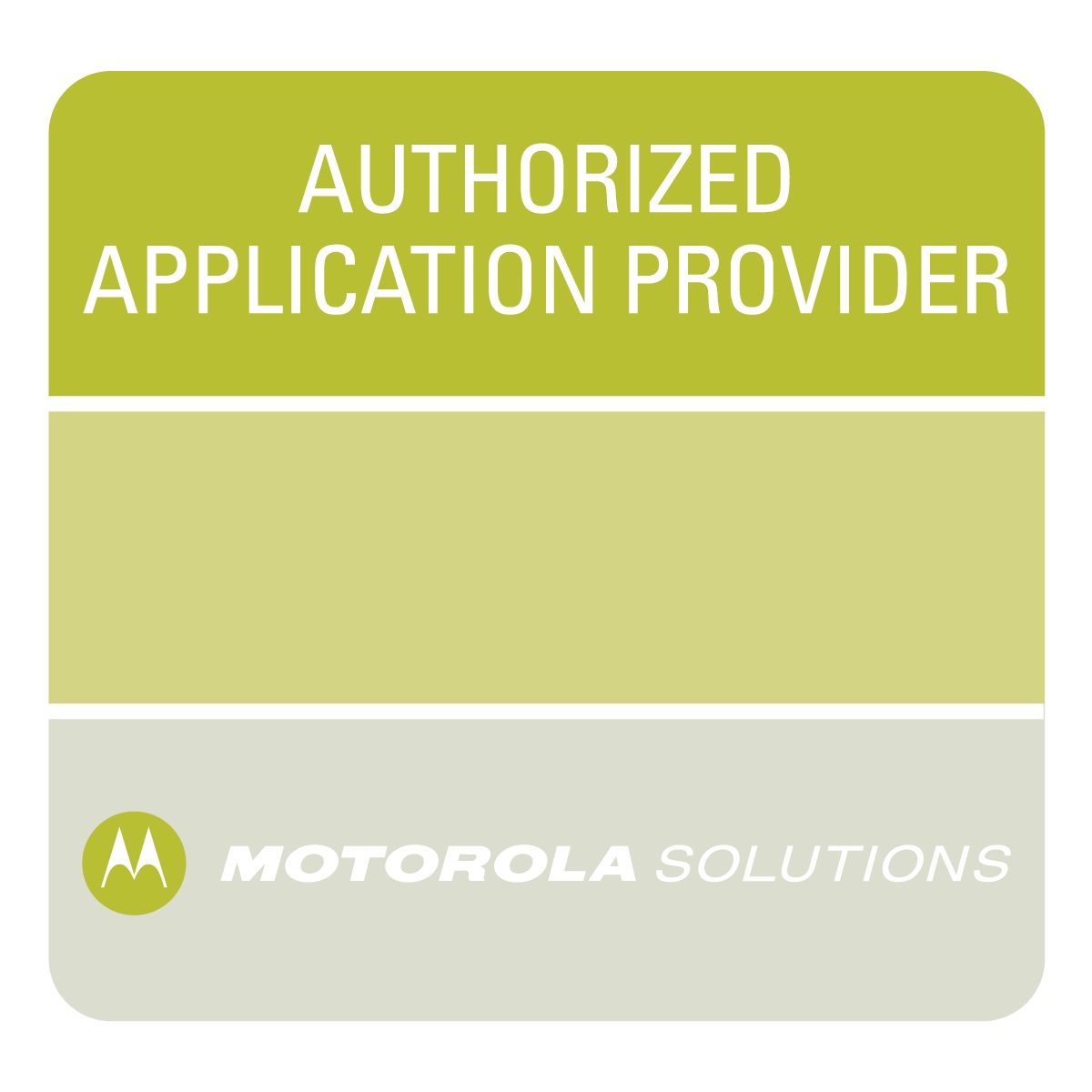 Motorola Solutions Application Partner