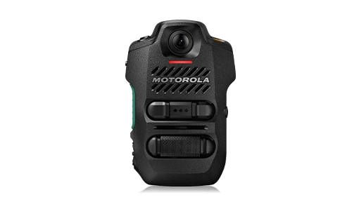 A close-up studio shot of a standalone SVX camera.