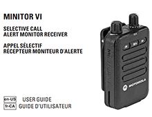 MINITOR IV User guide
