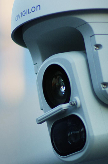 An Avigilon camera