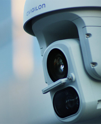 An Avigilon camera
