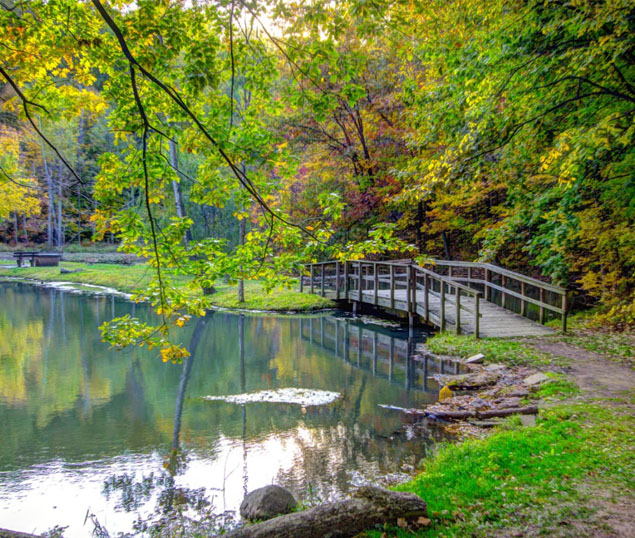 Fitzgerald Park in Eaton County, Michigan  