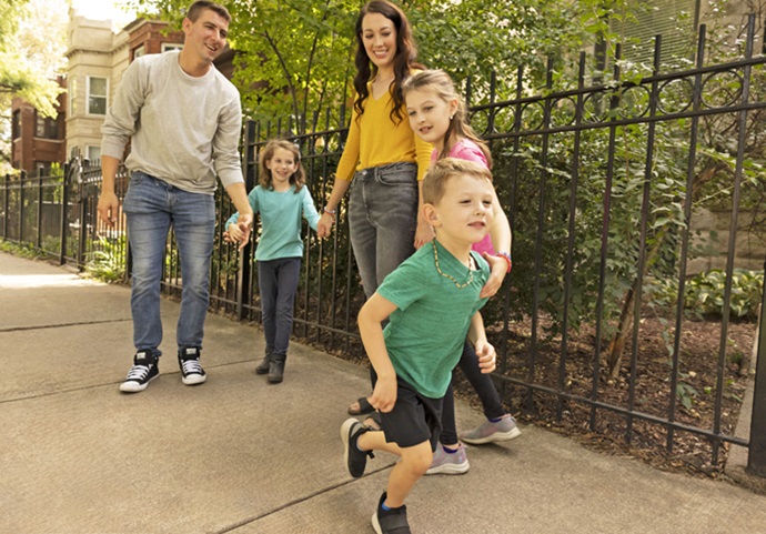 Family in the community