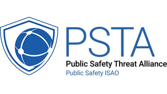 PSTA logo with blue sphere in shield