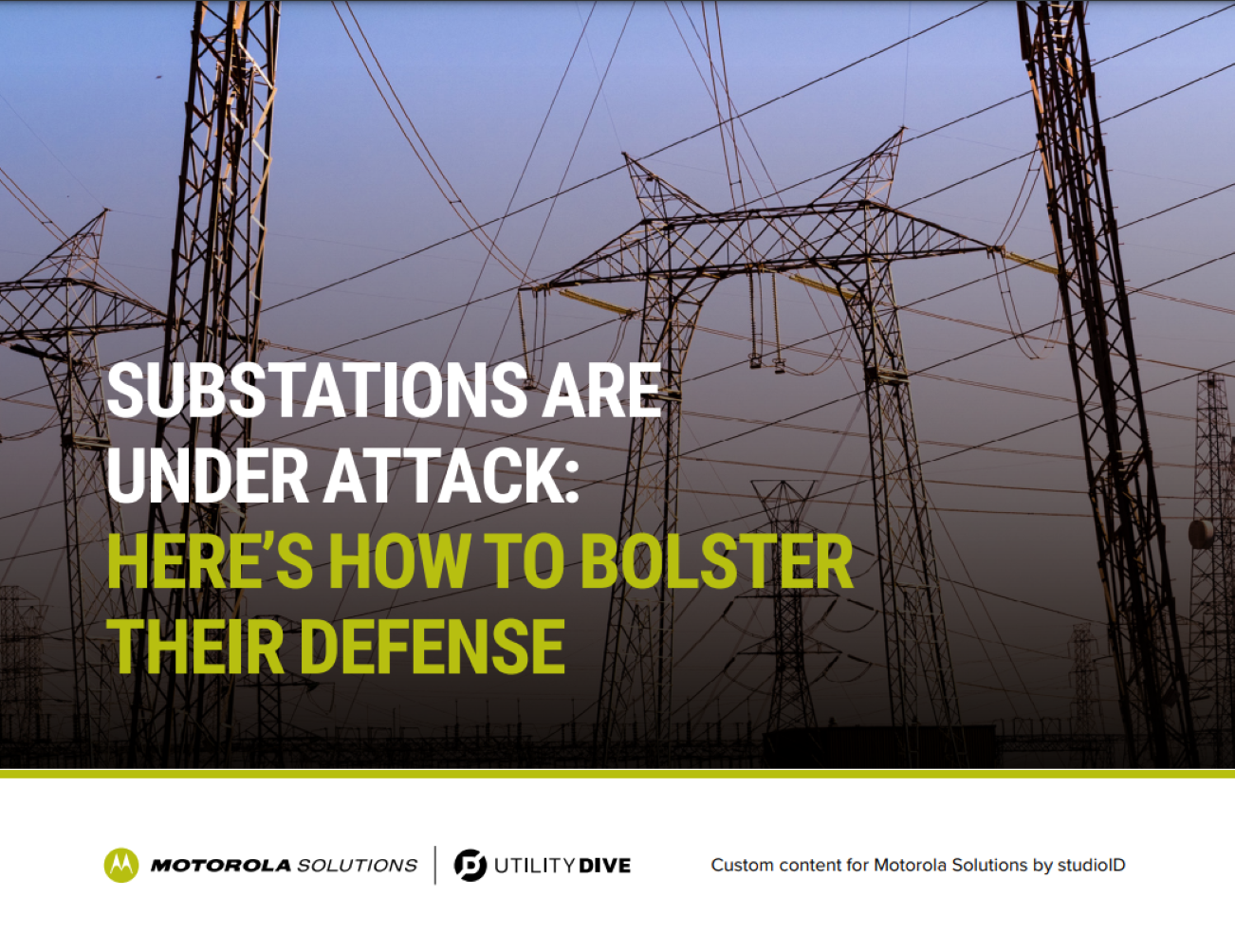 Substation security 