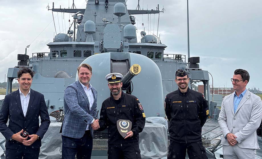  Motorola Solutions equips Frigate Hessen with critical communications to protect vessel and crew