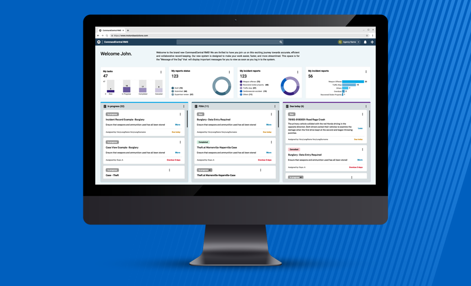 Motorola Solutions unveils Unified Records & Case Management platform to help accelerate case closure