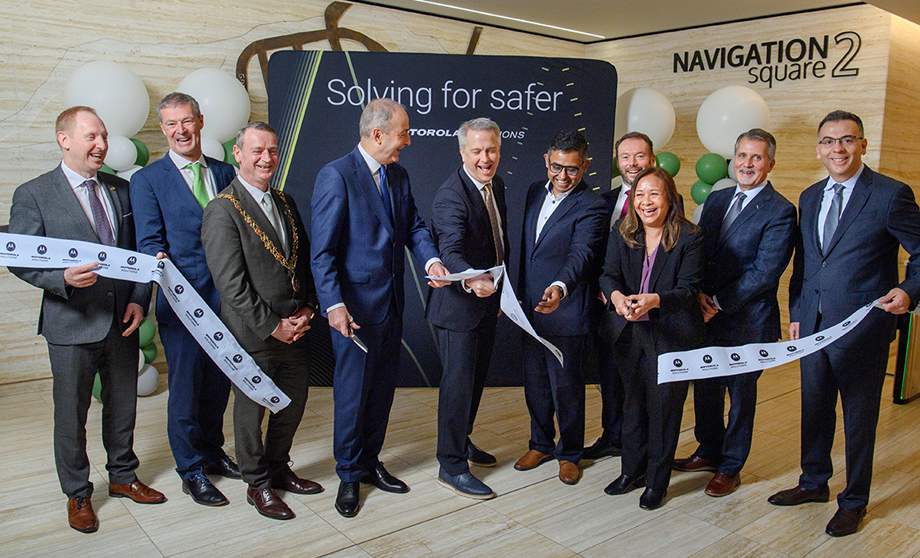 Taoiseach Micheál Martin opens Motorola Solutions’ new global R&D centre in Cork